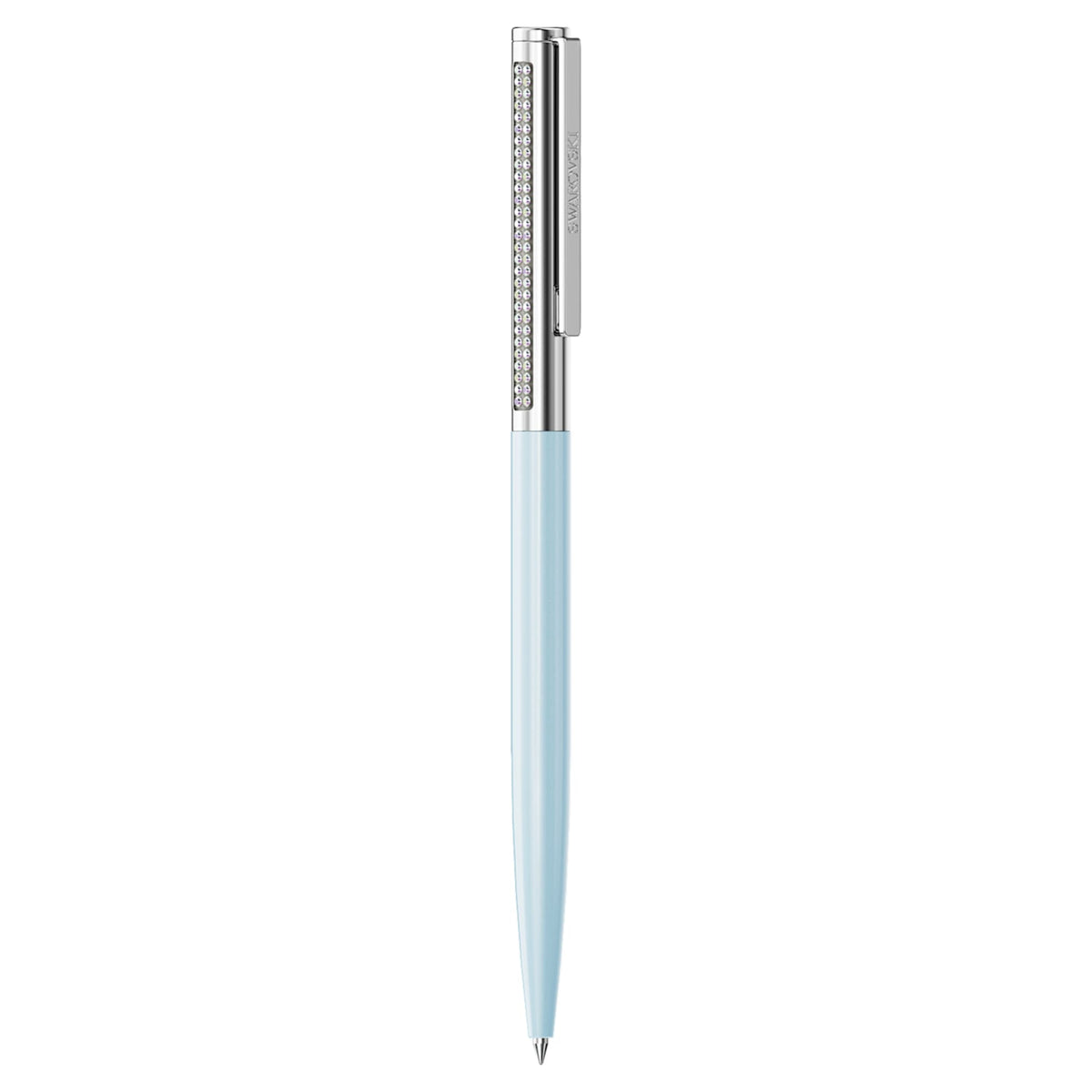 Swarovski Matrix Tennis ballpoint pen Blue, Chrome plated