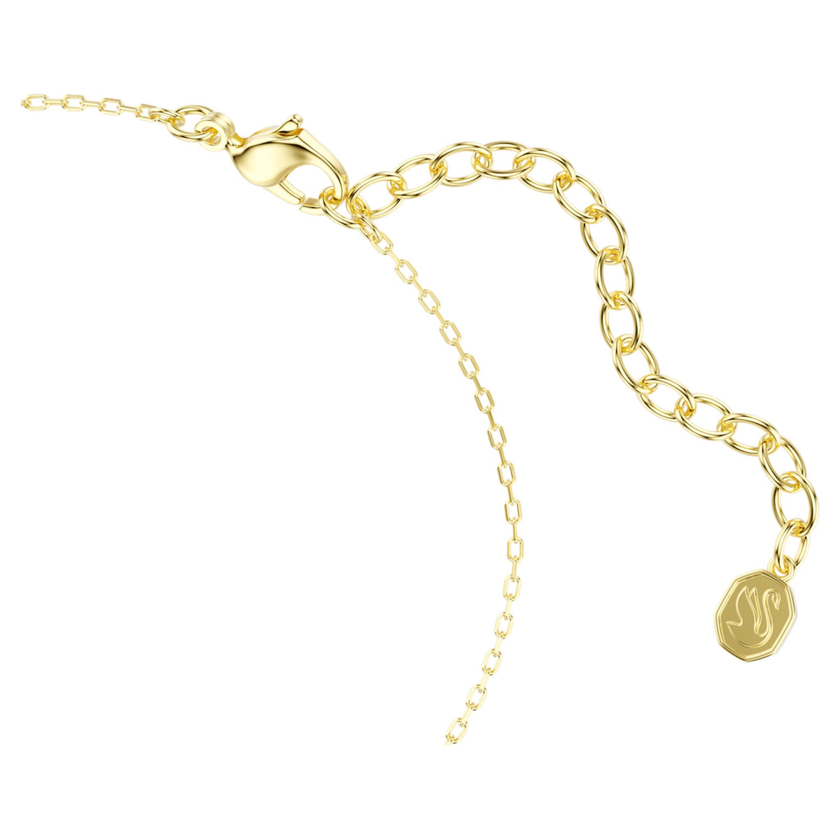 Swarovski Only bracelet with purple round-cut accents and an 18K gold finish