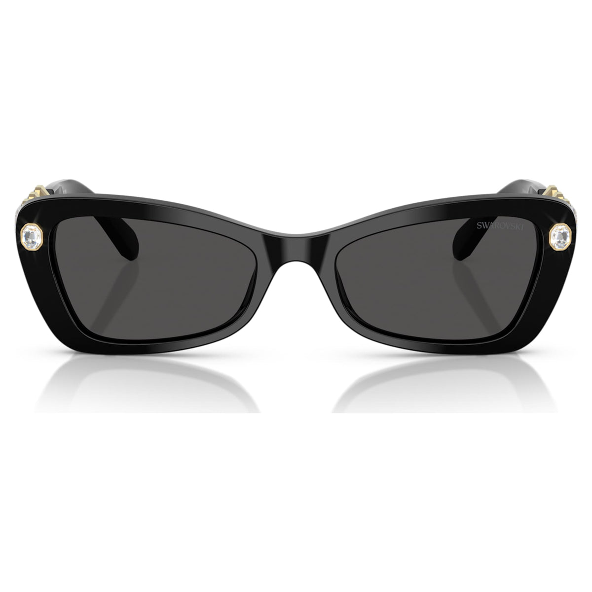 Swarovski Sunglasses Butterfly shape, SK6033, Black