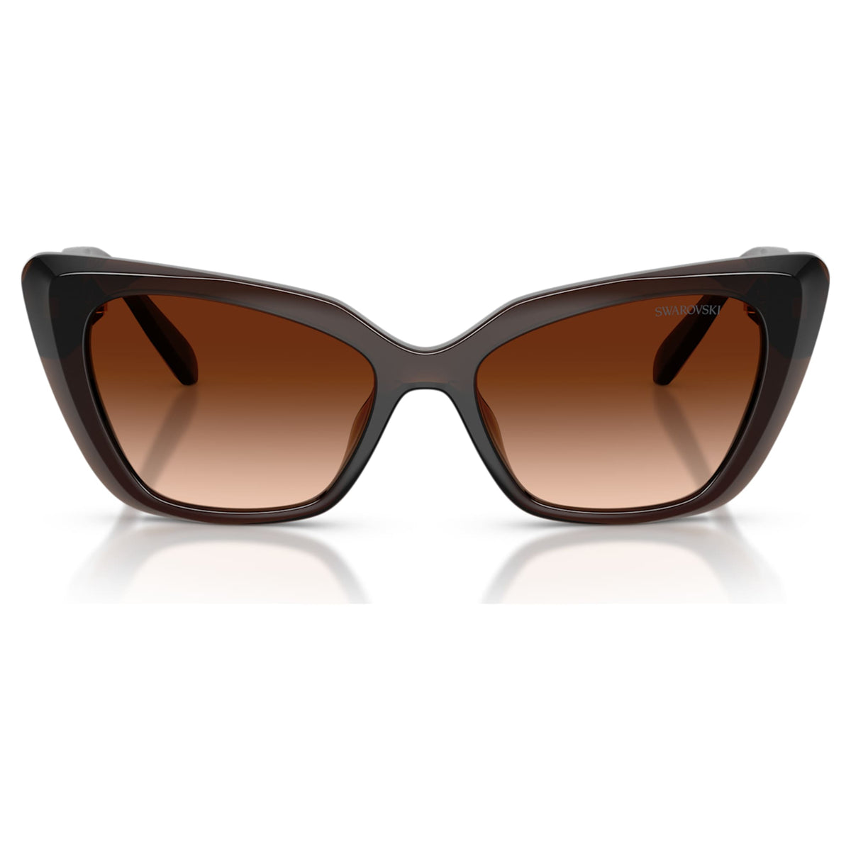 Swarovski Sunglasses Cat-eye shape, SK6047, Dark brown