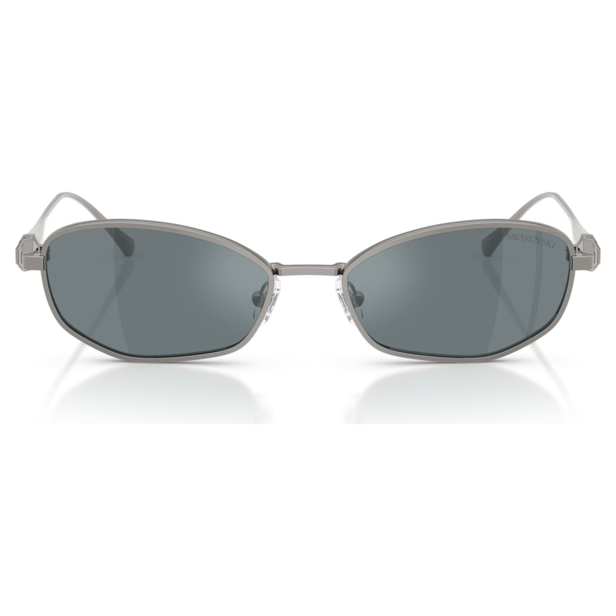 Swarovski Sunglasses Pillow shape, SK7042, Silver tone