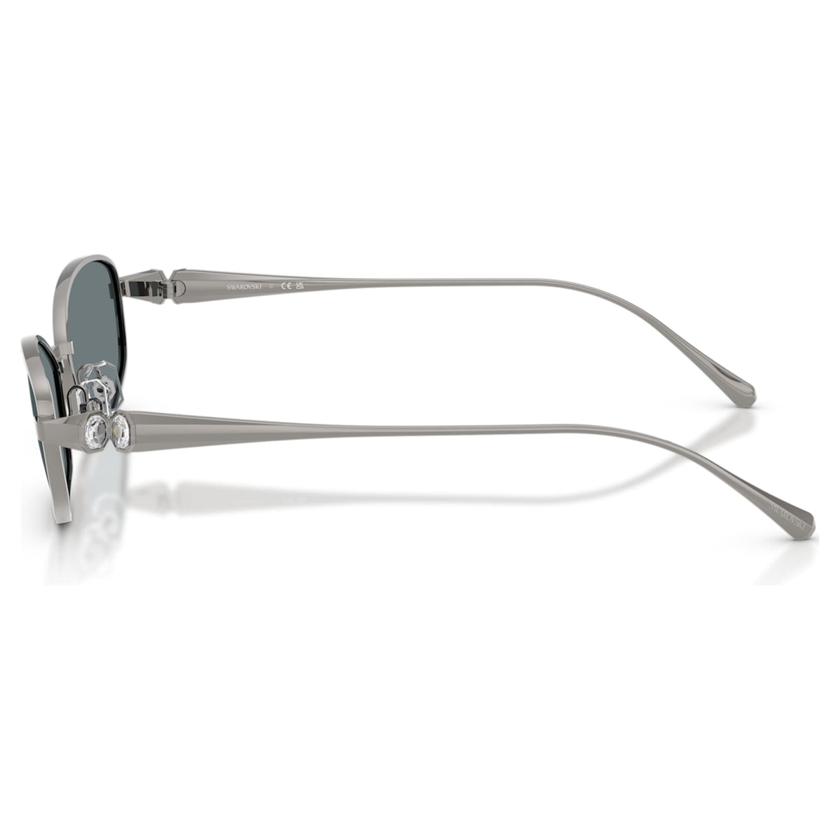 Swarovski Sunglasses Pillow shape, SK7042, Silver tone
