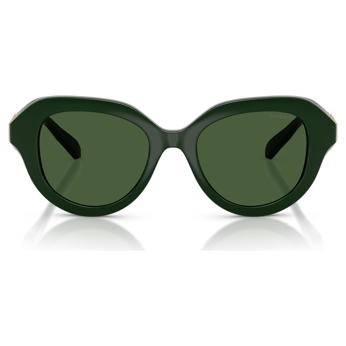 Swarovski Sunglasses Round shape, Green