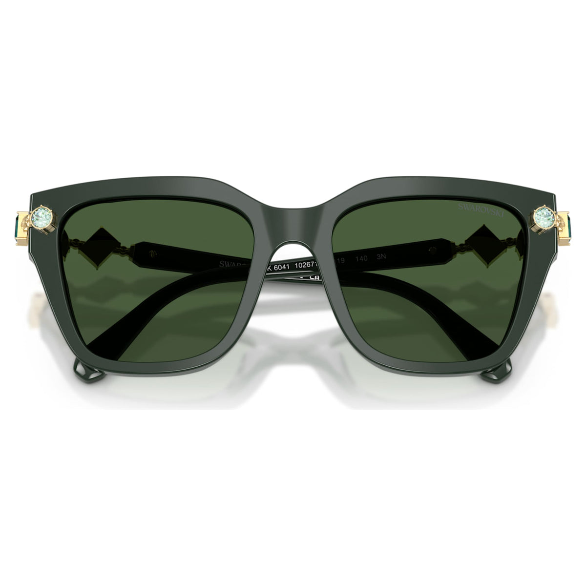 Swarovski Sunglasses Square shape, Green