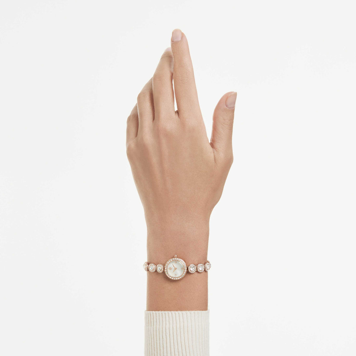 Swarovski Una Angelic watch Crystal bracelet, Rose gold tone, Rose gold-tone finish