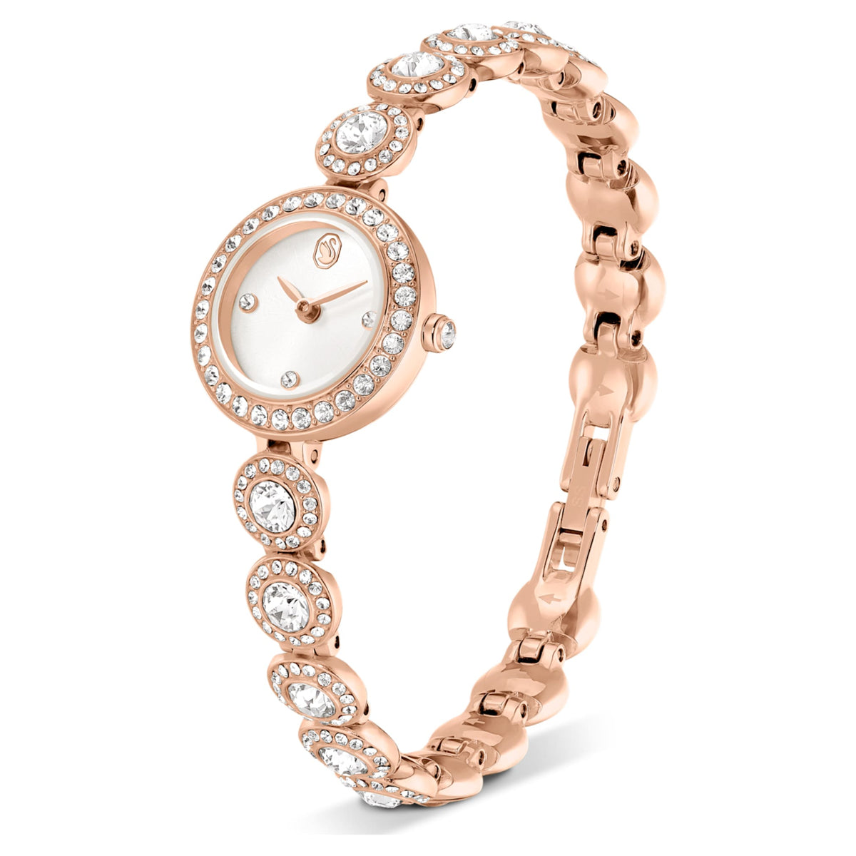 Swarovski Una Angelic watch Crystal bracelet, Rose gold tone, Rose gold-tone finish